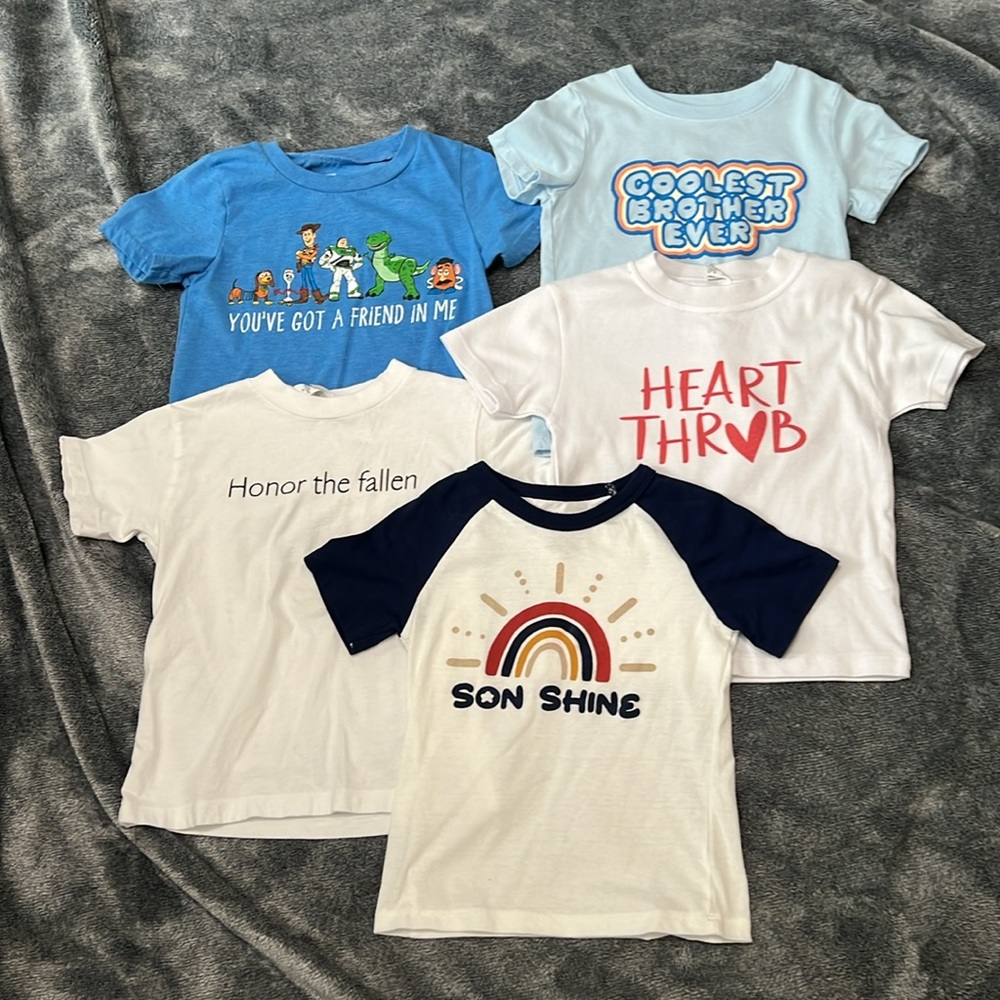 ⚡️ Boy Theme Shirts Bundle ⚡️